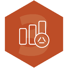 growth delta icon