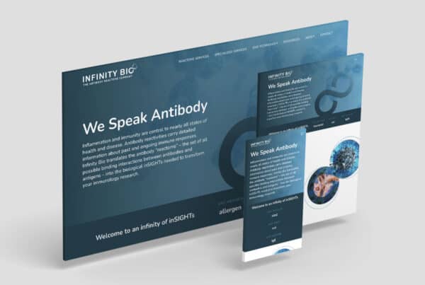 Infinity Bio Responsive Website Design