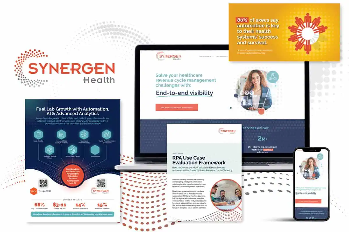 brand design development for Synergen Health